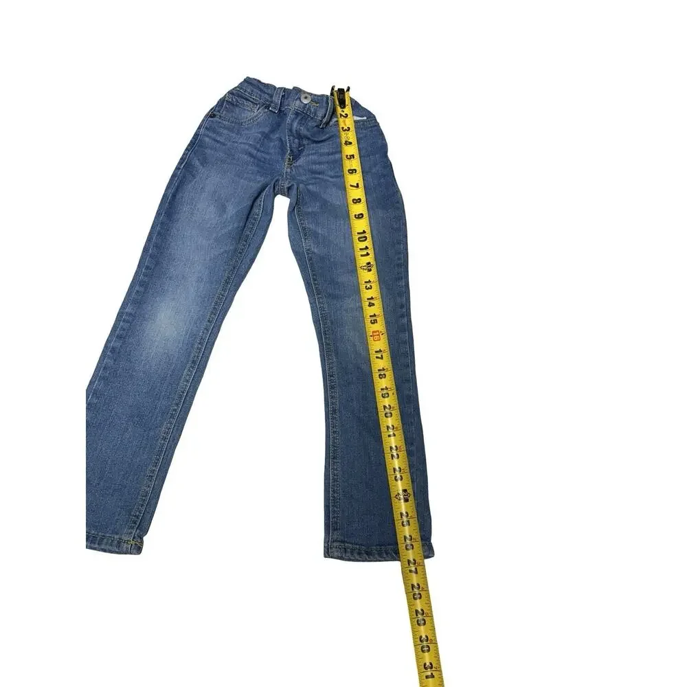 Levi’s 511 Performance Slim Boys Jeans Size 7 Regular Blue Stretch Denim Pants